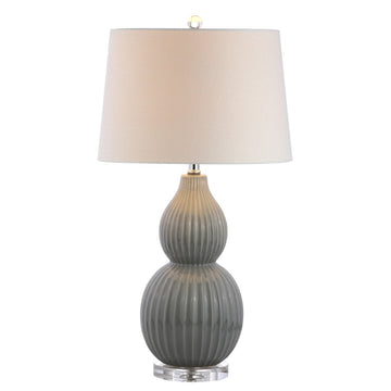 Thatcher 28.25" Ceramic LED Table Lamp - JONATHAN Y